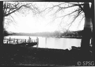 Berlin, Pfaueninsel, Fährstelle.