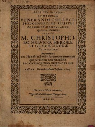 Themata philologica, philosophica ...