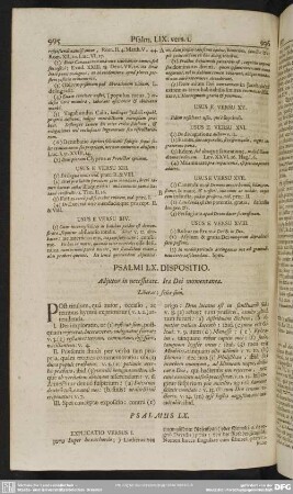Psalmi LX. Dispositio. Adjutor in necessitate. Ira Dei momentanea. Liberas: felix sum