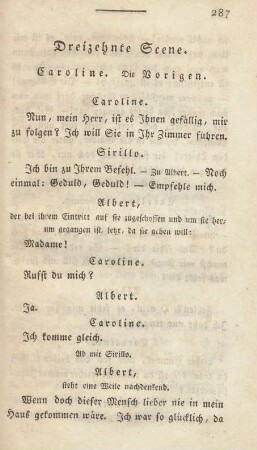 Dreizehnte Scene