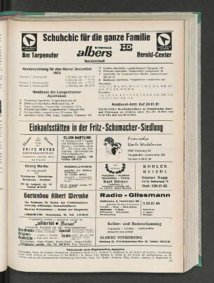 Rentenzahlung für den Monat Dezember 1975