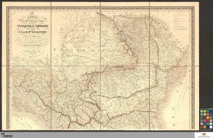 Carte Physique, Politique & Comparée De Turquie D'Europe : Presentée A.S.A.R.Mgr. Le Dauphin