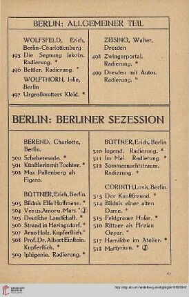 Berlin: Berliner Sezession