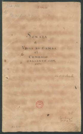 Sonaten; vla da gamba, cemb; g-Moll; BWV 1029