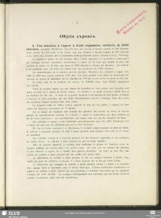 Objets exposés