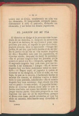 El jardín de mi tía