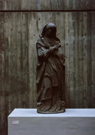 Marienstatue der Kreuzigungsgruppe vom Peterskirchhof