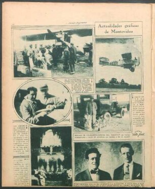 Actualidades gráficas de Montevideo [Fotografías]