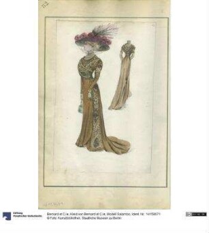 Kleid von Bernard et C.ie, Modell Salambo