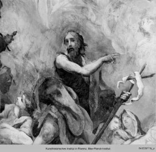 Aufnahme des heiligen Petrus von Alcantara in den Himmel