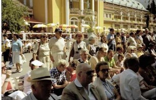 Meran: Kurkonzert vor dem Kurhaus