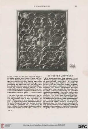 36: Schöpfer und Werk