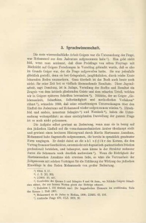 3. Sprachwissenschaft
