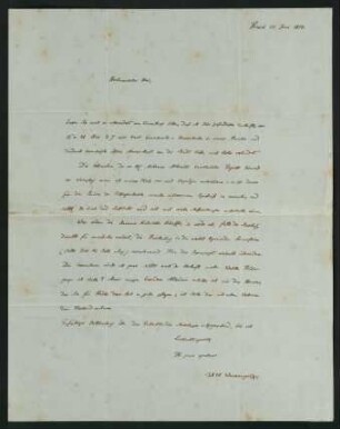 Brief vom 23. Juni 1850