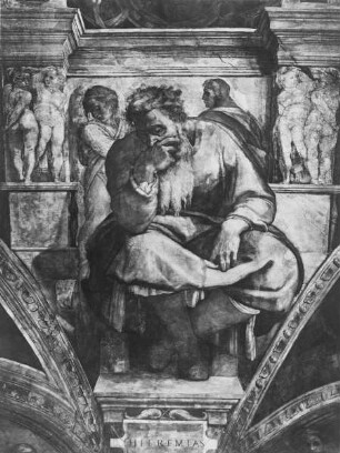 Sixtinische Decke — Propheten und Sibyllen — Jeremias