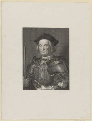 Bildnis des Gian Giacomo Trivulzio