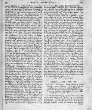 Bohlen, P.: Qasida amali. Königsberg: Hartung 1825