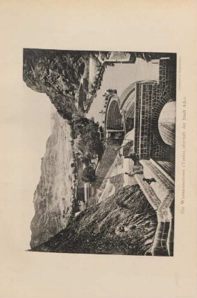 Die Wasserreservoirs oberhalb der Stadt Aden