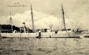 Kriegsmarine - SMS "Rhein", Transport-/Minenschulschiff