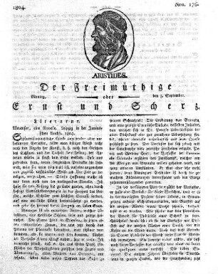 Nro. 176., Montag den 3. September