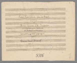 6 Preludes, org, op. 1 - BSB Mus.Schott.Ha 9077-2