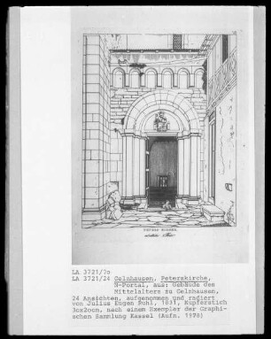Gelnhausen, Peterskirche, Nord-Portal