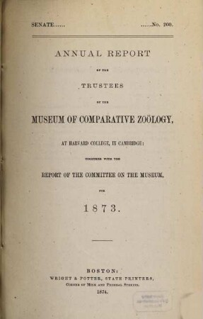 Annual report, 1873 (1874)