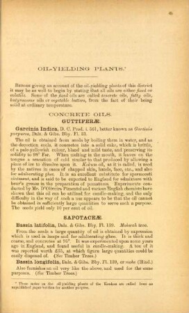 Oil-yielding plants