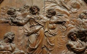 Frankreich. Centre. Loiret. Orleans. Cathedrale Sainte Croix. Innen. Chorgestühl. Frühes 18 Jahrhundert. Detail
