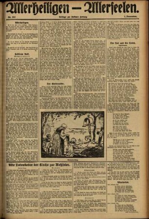 Zweite Ausgabe vom Mittwoch, den 01. November 1933.