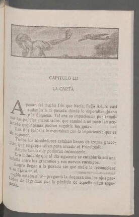 Capítulo LII - La carta