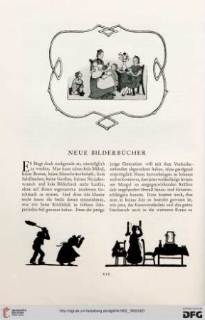 Neue Bilderbücher