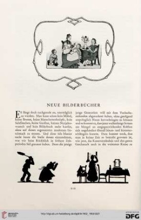 Neue Bilderbücher