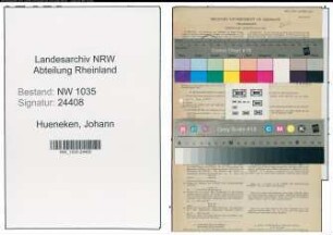 Entnazifizierung Johann Hueneken , geb. 05.04.1903 (Bergbauangestellter)