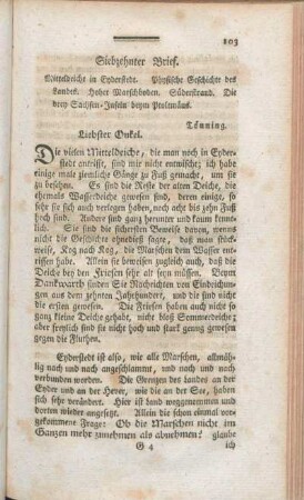 Siebzehnter Brief.