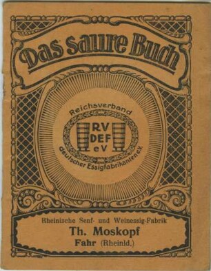 Das saure Buch