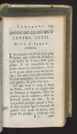 Lettre XXXII.