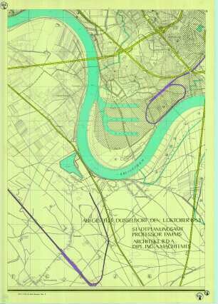 Leitplan der Stadt Düsseldorf, Verkehr