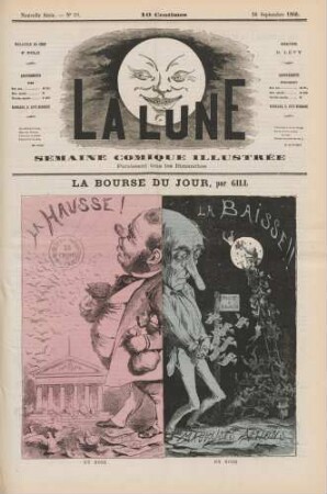 La Bourse du Jour, par Gill