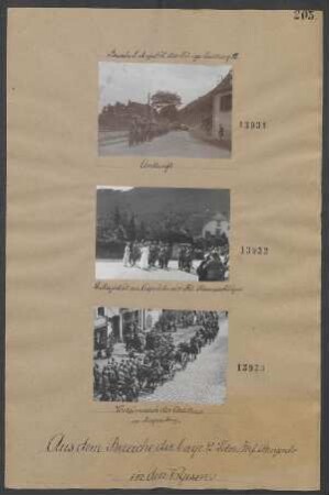 Vorbeimarsch der Artillerie in Kaysersberg