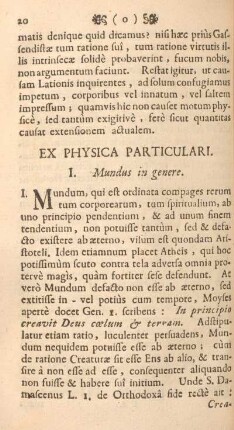 Ex physica particulari.