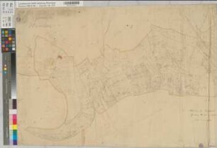 Mairie de Stockheim, Section M dite Hemgeberg, 1: 2500. Gemeinde Winden (alte Urkarte)