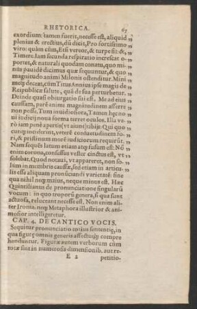 Cap. 4. De Cantico Vocis.