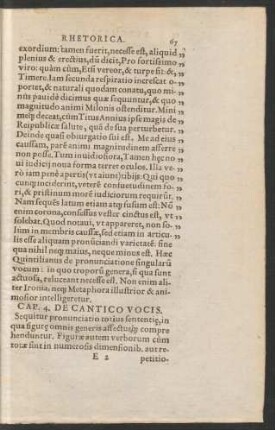 Cap. 4. De Cantico Vocis.