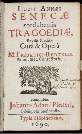 Lucii Annaei Senecae cordubensis Tragoediae
