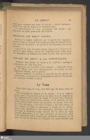 Le veau