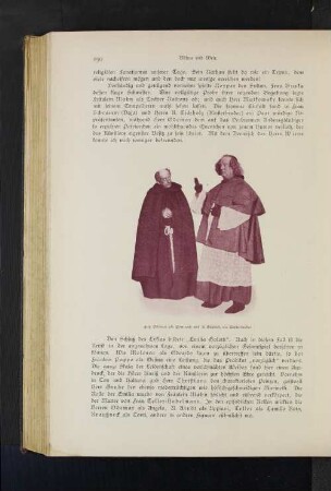 Fritz Odemar als Patriarch und K. Eichholz als Klosterbruder