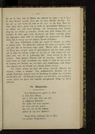 70. Wanderlied.