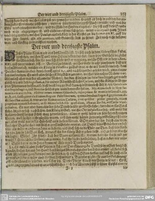 Der vier und dreyßigste Psalm