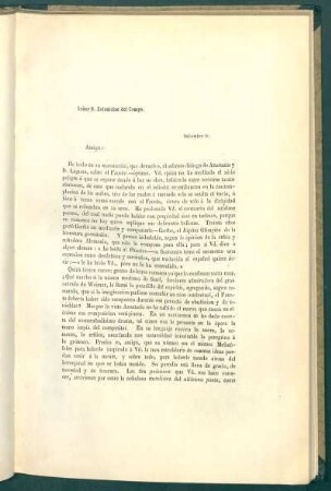 Señor D. Estanislao del Campo.
